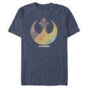 Men's Star Wars Rainbow Rebel Logo  Adult T-Shirt