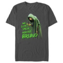 Men's Encanto We Don't Talk About Bruno Green Text  Adult T-Shirt