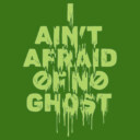 Men's Ghostbusters I Ain't Afraid of No Ghost Streak  Adult T-Shirt