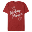 Men's Mickey & Friends Retro Signatures  Adult T-Shirt
