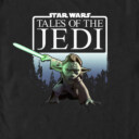 Men's Star Wars: Tales of the Jedi Yaddle Poster  Adult T-Shirt