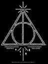 Men's Harry Potter Deathly Hallows Symbol  Adult Pull Over Hoodie