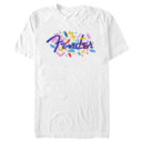 Men's Fender Retro Confetti Logo  Adult T-Shirt