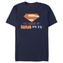 Men's DC League of Super-Pets Superman Emblem Cutouts  Adult T-Shirt