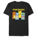 Men's Pokemon Character Boxes  Adult T-Shirt
