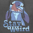 Men's Lilo & Stitch Stay Weird Nose Picker  Adult Pull Over Hoodie