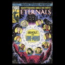 Men's Marvel Eternals Retro Comic Book Cover  Adult T-Shirt