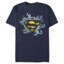 Men's Superman Logo Broken Chain  Adult T-Shirt