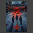 Men's Stranger Things Winter Rift Russia Poster  Adult Sweatshirt