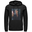 Men's Jurassic Park Dr. Malcolm Flare Distraction  Adult Pull Over Hoodie