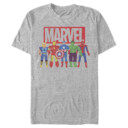 Men's Marvel Avenger Action Figures  Adult T-Shirt