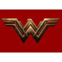 Men's Zack Snyder Justice League Wonder Woman Logo  Adult T-Shirt