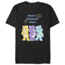 Men's Care Bears Have a Rainbow Day!  Adult T-Shirt