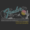 Men's Fender Fine Electric Instruments Desert  Adult T-Shirt