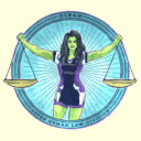 Men's She-Hulk: Attorney at Law Super Human Law Division  Adult T-Shirt