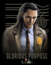 Men's Marvel Loki Glorious Purpose  Adult T-Shirt