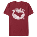 Men's Professional Bull Riders Buckle Up  Adult T-Shirt