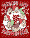 Men's Snow White and the Seven Dwarves Xmas Heigh Ho  Adult T-Shirt