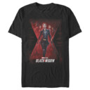 Men's Marvel: Black Widow Official Movie Poster  Adult T-Shirt
