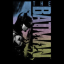 Men's The Batman Distressed Poster  Adult T-Shirt
