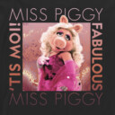 Men's The Muppets Miss Piggy Fabulous  Adult Long Sleeve Shirt