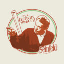 Men's Seinfeld Frank Costanza It's a Festivus Miracle  Adult T-Shirt