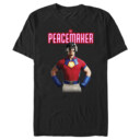 Men's Peacemaker Hero Portrait  Adult T-Shirt