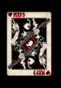 Men's KISS Paul Stanley Playing Card  Adult T-Shirt