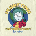 Men's Rick and Morty Planetina Every Litter Bit Counts  Adult T-Shirt