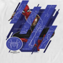 Men's Marvel Spider-Man: No Way Home Suit Blueprint Panels  Adult Long Sleeve Shirt