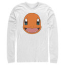 Men's Pokemon Charmander Smile  Adult Long Sleeve Shirt