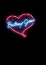 Men's Britney Spears Jean Neon Heart  Adult Sweatshirt