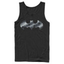 Men's Batman Steel Scars Logo  Adult Tank Top