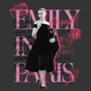 Men's Emily in Paris Doodle Photo  Adult T-Shirt