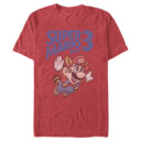 Men's Nintendo Mario Game Cover  Adult T-Shirt