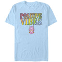 Men's Care Bears Positive Vibes Cheer  Adult T-Shirt
