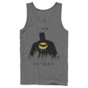 Men's Batman I Am Gotham Drip  Adult Tank Top
