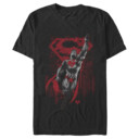 Men's Superman Grunge Hero Flight  Adult T-Shirt