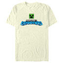 Men's Minecraft Legends Creeper Logo  Adult T-Shirt
