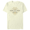 Men's Star Wars: Obi-Wan Kenobi Vader and Kenobi Lightsaber Crest  Adult T-Shirt