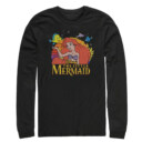 Men's The Little Mermaid Ariel Classic  Adult Long Sleeve Shirt