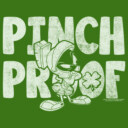 Men's Looney Tunes St. Patrick's Day Marvin the Martian Pinch Proof  Adult T-Shirt