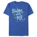 Men's Luca Swim With Me Sea Monsters  Adult T-Shirt