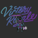 Men's Fortnite Raven Victory Royale  Adult T-Shirt