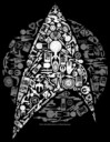 Men's Star Trek Starfleet Icon Collage  Adult T-Shirt