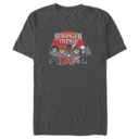 Men's Stranger Things Cartoon Gang  Adult T-Shirt