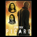 Men's Star Trek: Picard Character Poster  Adult T-Shirt