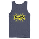 Men's Batman Logo Kanji Characters  Adult Tank Top