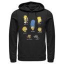 Men's The Simpsons Family Faces  Adult Pull Over Hoodie