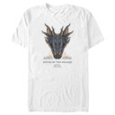 Men's Game of Thrones: House of the Dragon Skull of the Dragon Flames  Adult T-Shirt